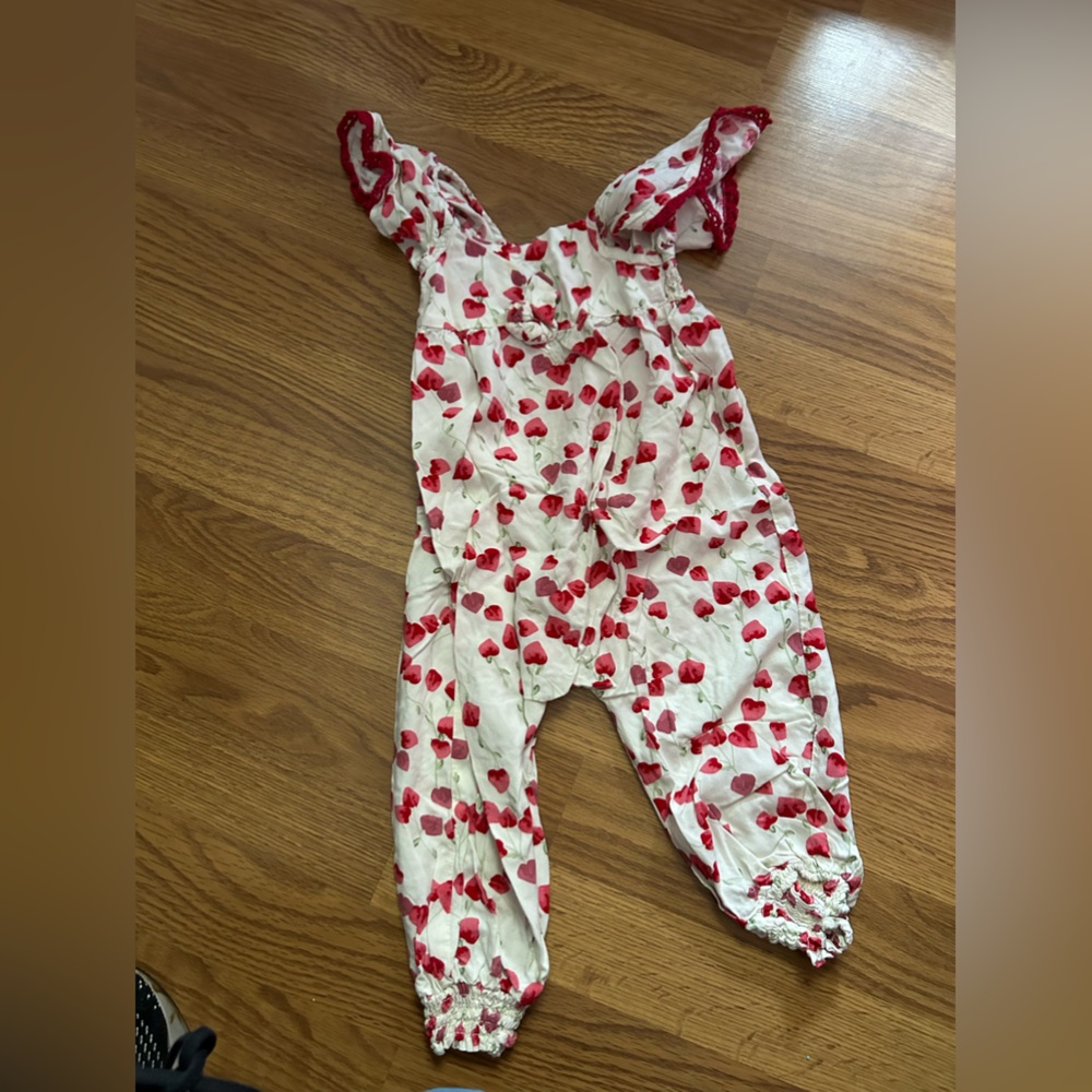 Girls Jessica Simpson Toddler One Piece Jumpsuit 2T